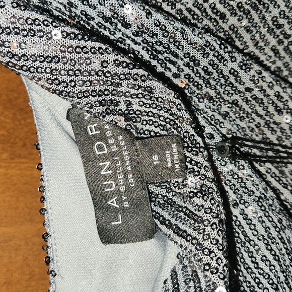 Laundry by Shelli Segal Bodycon Gunmetal dress - Picture 4 of 4